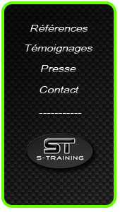menu référence de s-training